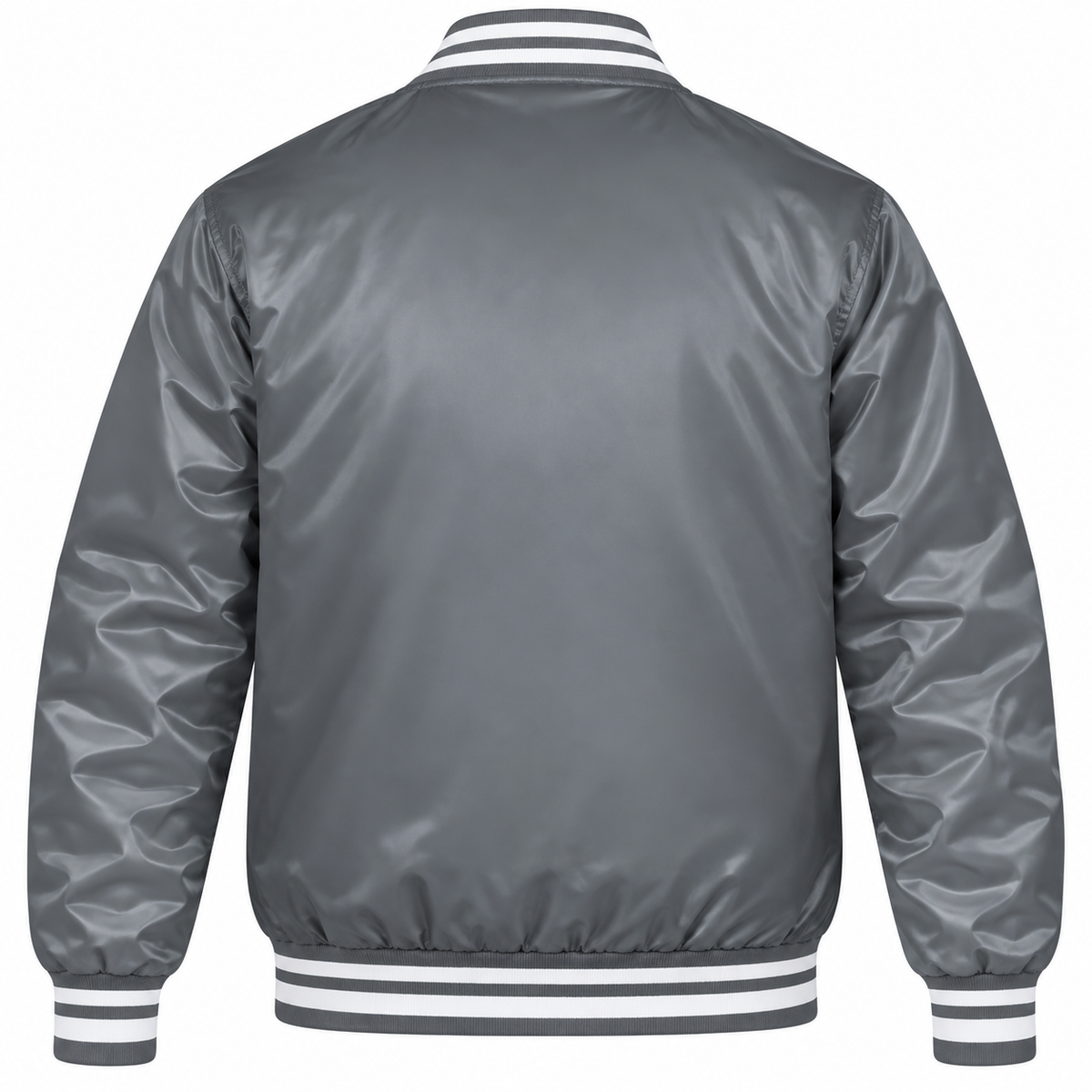 Baltimore Orioles Gray Heavyweight Satin Jacket