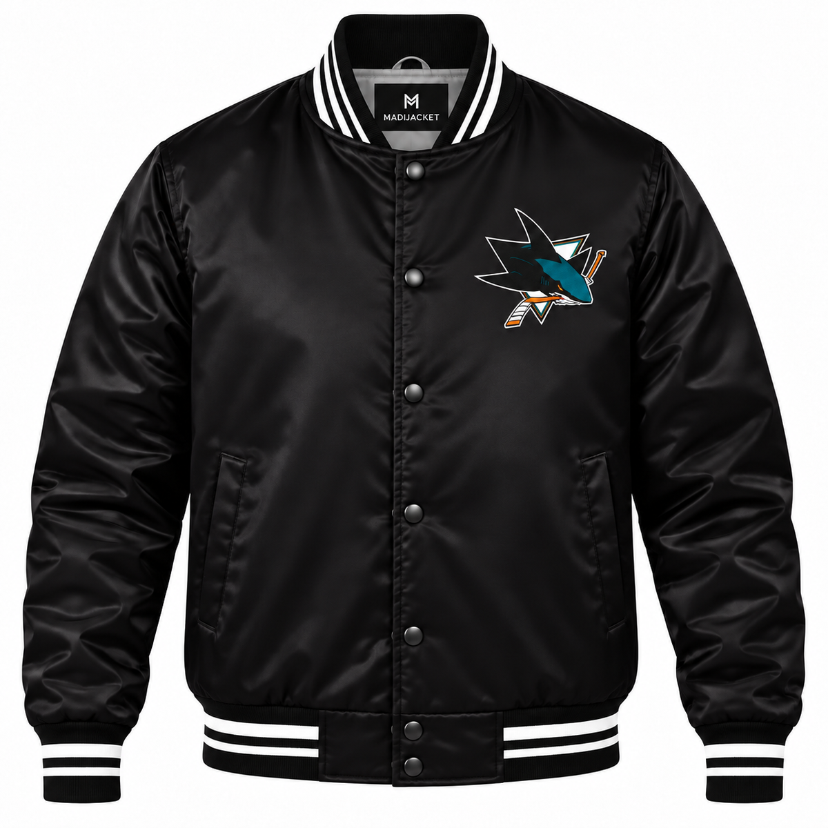 San Jose Sharks Heavyweight Satin Jacket Main image