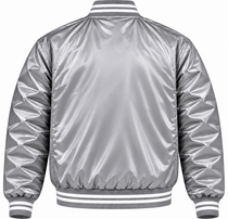 Houston Astros Gray Heavyweight Satin Jacket