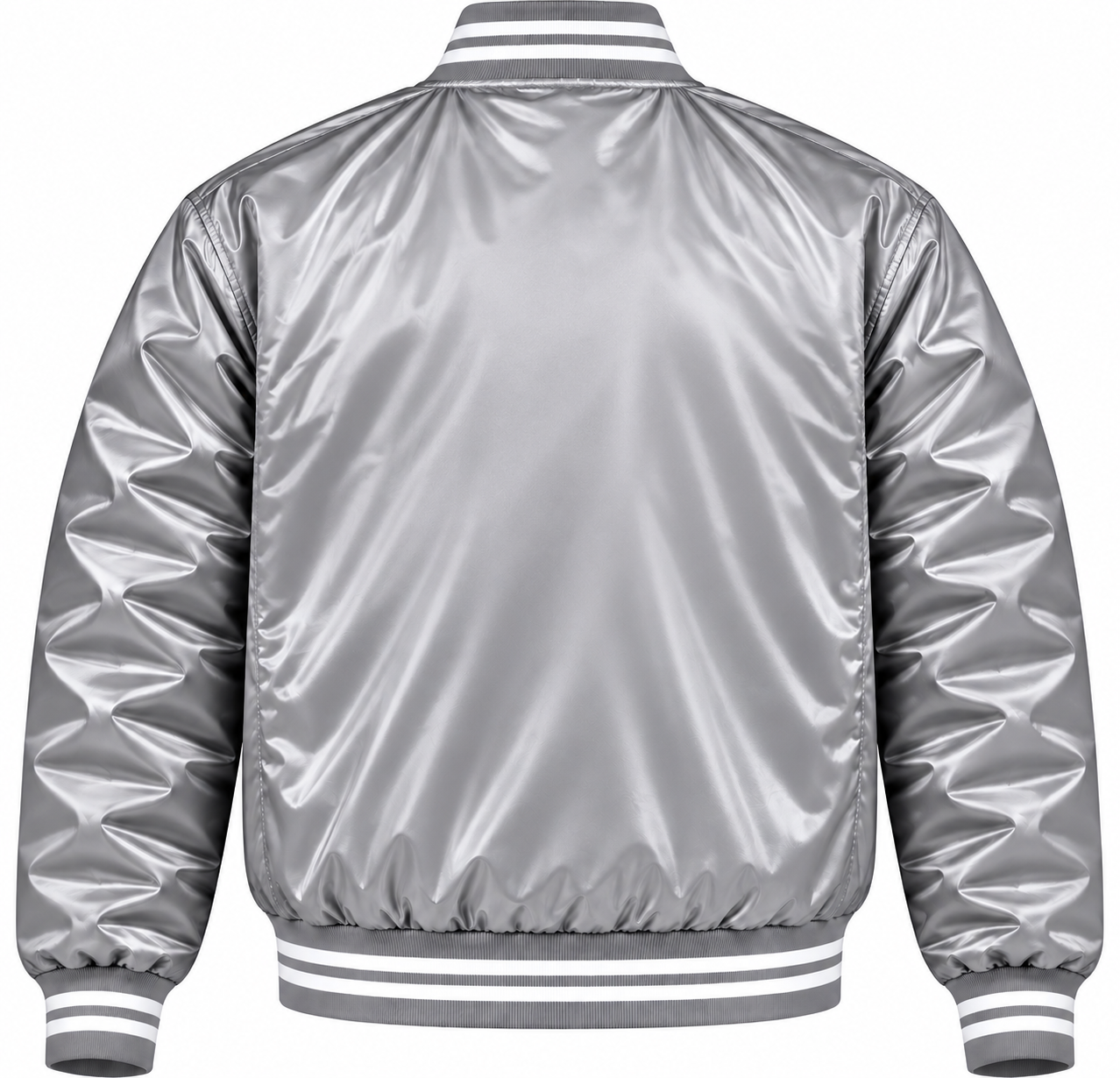 Colorado Rockies Gray Heavyweight Satin Jacket Secondary image