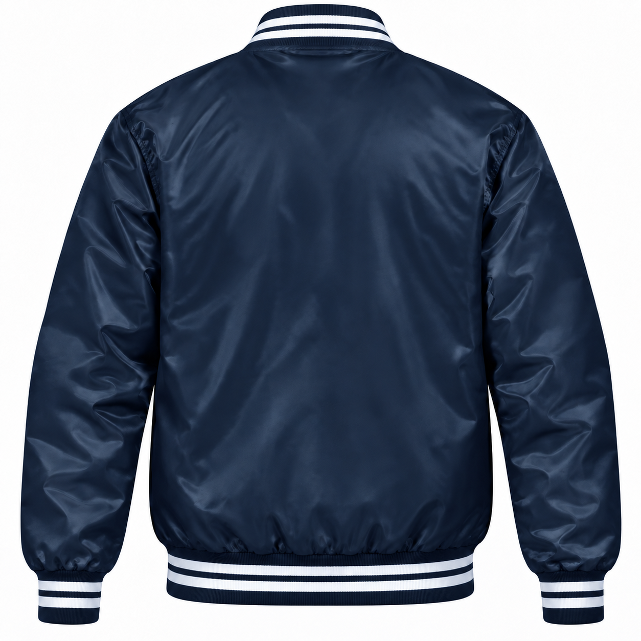 Boston Red Sox Navy Heavyweight Satin Jacket Secondary image