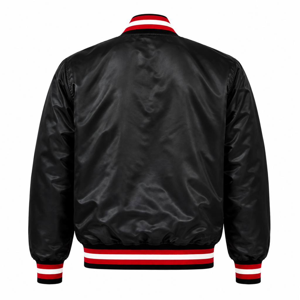 Portland Trail Blazers Heavyweight Satin Fan Jacket