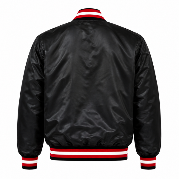 Portland Trail Blazers Heavyweight Satin Fan Jacket