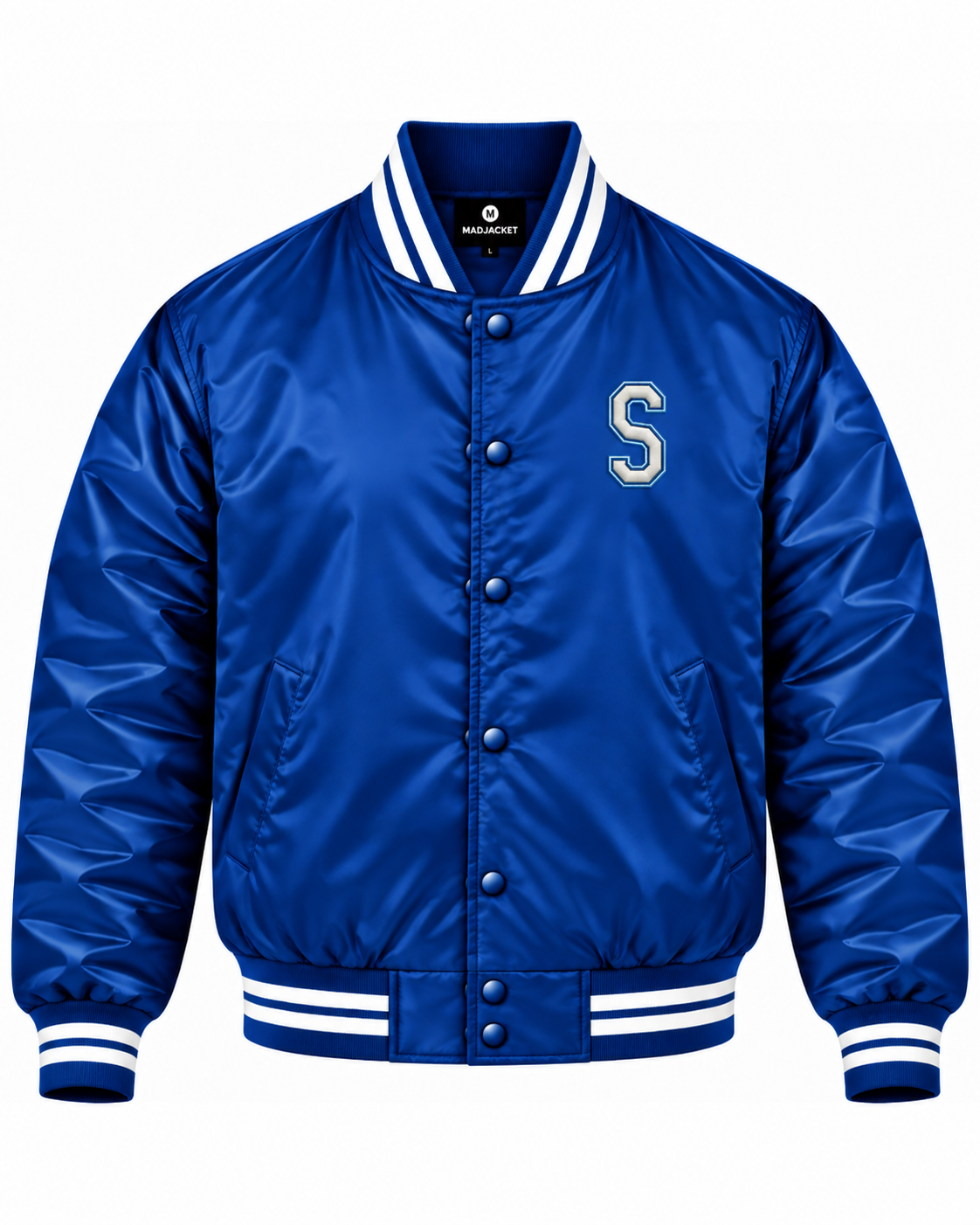 Seattle Mariners Heavyweight Satin Jacket Main image
