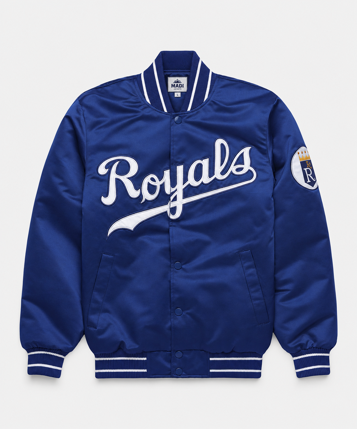 Kansas City Royals Heavyweight Satin Jacket