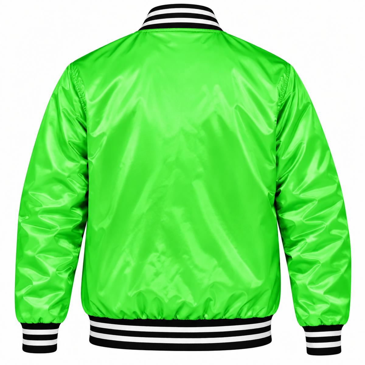 Boston Red Sox Neon Green Heavyweight Satin Jacket