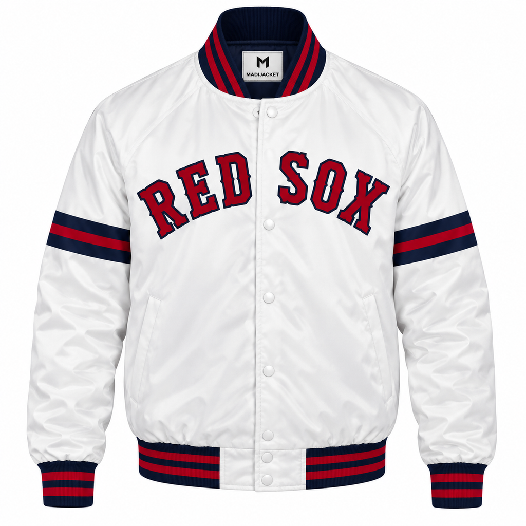 Boston Red Sox Game Day Heavyweight Satin Jacket