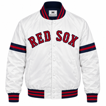 Boston Red Sox Game Day Heavyweight Satin Jacket