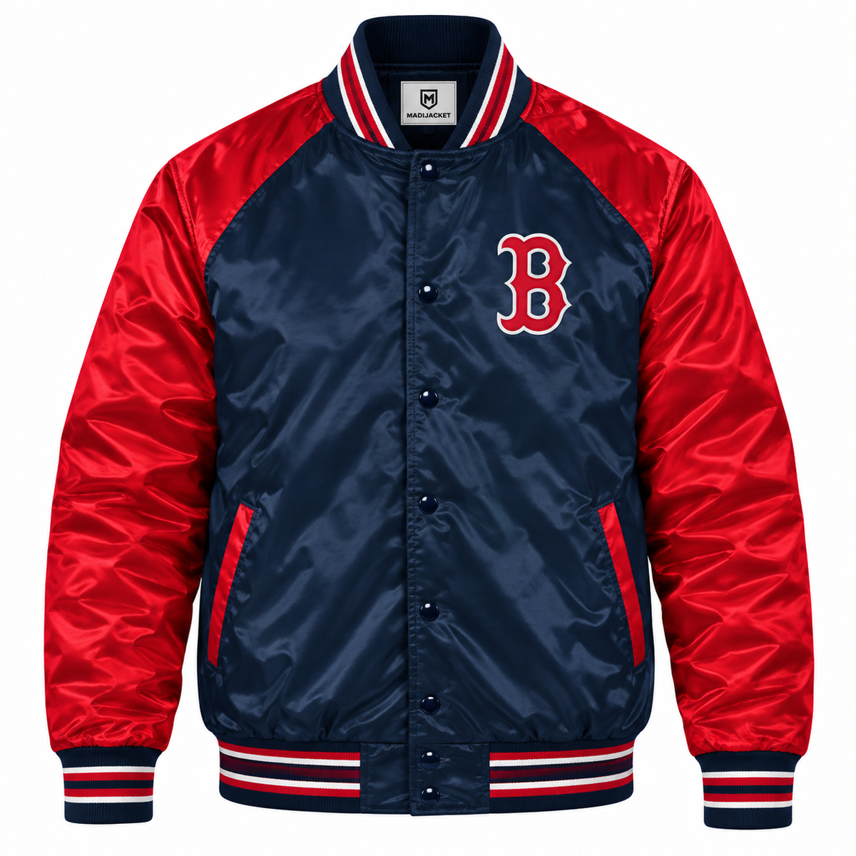 Boston Red Sox Varsity Heavyweight Satin Jacket