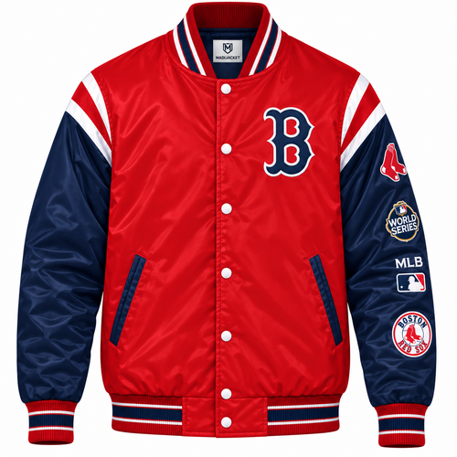 Boston Red Sox Retro Heavyweight Satin Jacket