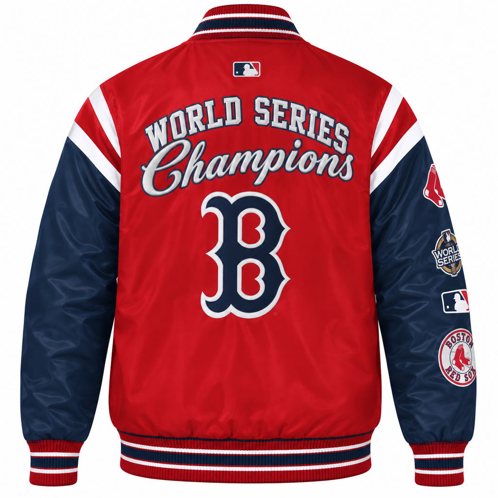 Boston Red Sox Retro Heavyweight Satin Jacket