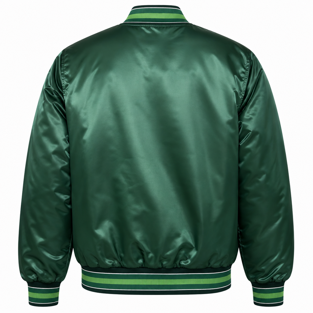 Milwaukee Bucks Heavyweight Satin Fan Jacket