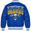 Buffalo Sabres NHL Heavyweight Satin Jacket back View