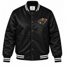 Minnesota Wild Heavyweight Satin Jacket