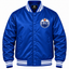 Edmonton Oilers Blue Heavyweight Satin Jacket