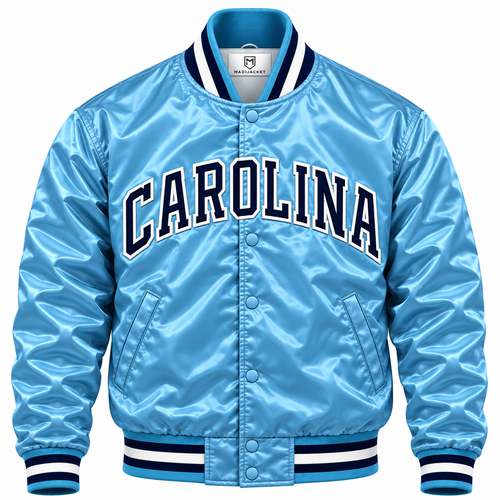 North Carolina Tar Heels Heavyweight Satin Jacket