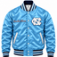 North Carolina Tar Heels Full Snap Heavyweight Satin Jacket