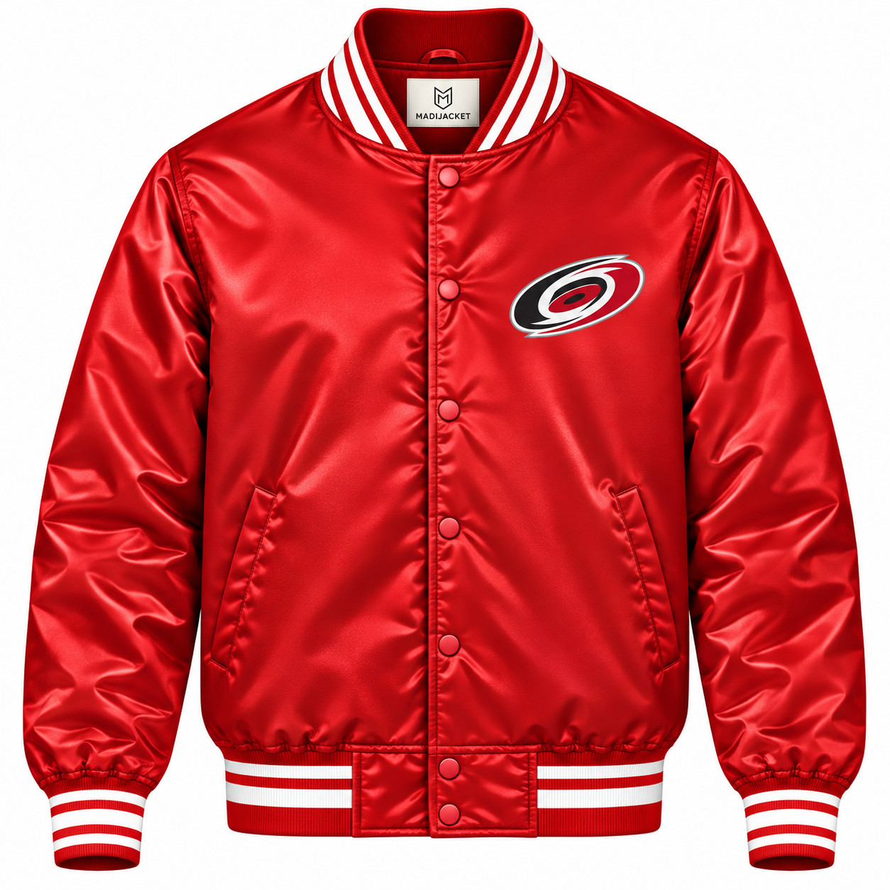 Carolina Hurricanes Heavyweight Satin Jacket Secondary image