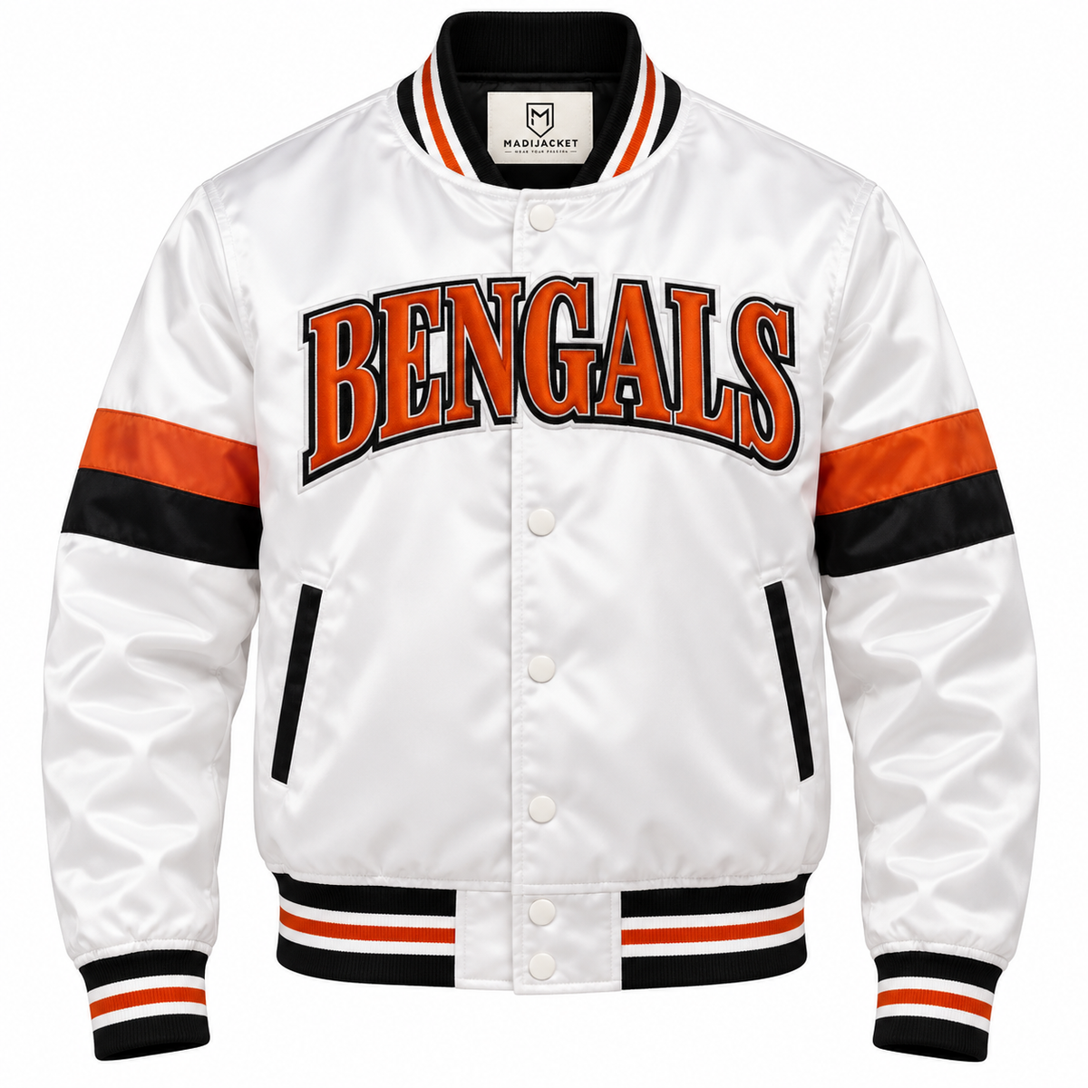 Cincinnati Bengals Game Day Heavyweight Satin Jacket