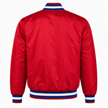LA Clippers Inspired Heavyweight Satin Fan Jacket