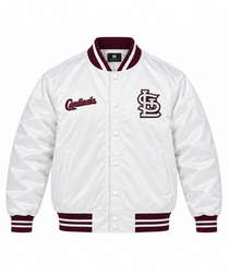 St. Louis Cardinals Game Day Heavyweight Satin Jacket