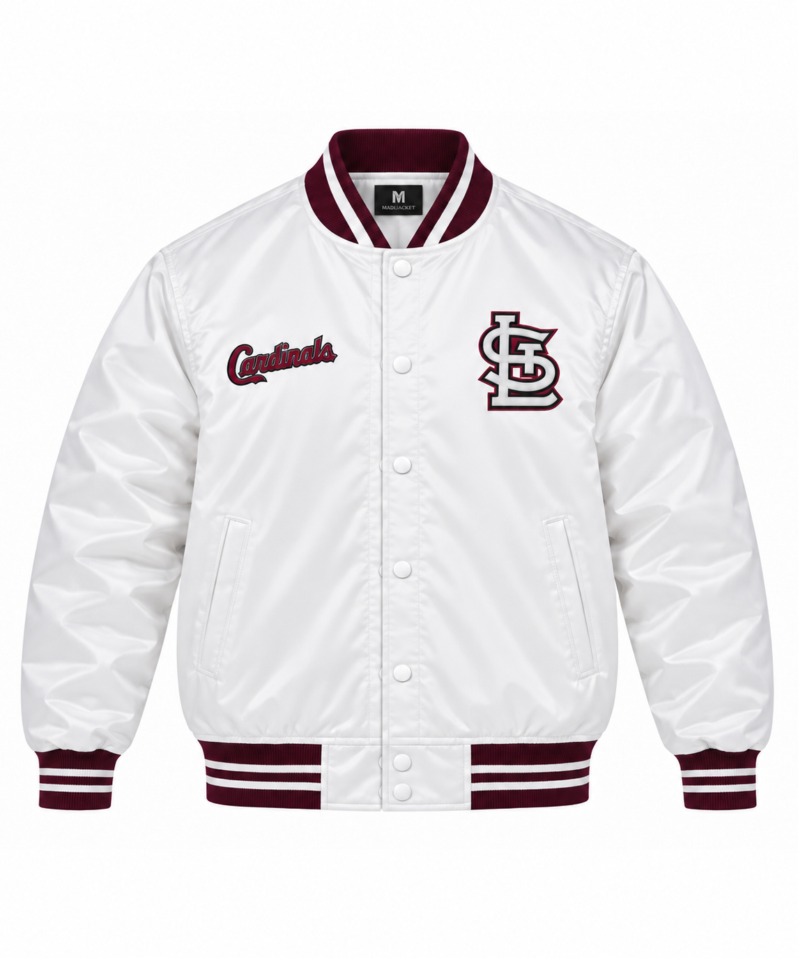 St. Louis Cardinals Game Day Heavyweight Satin Jacket