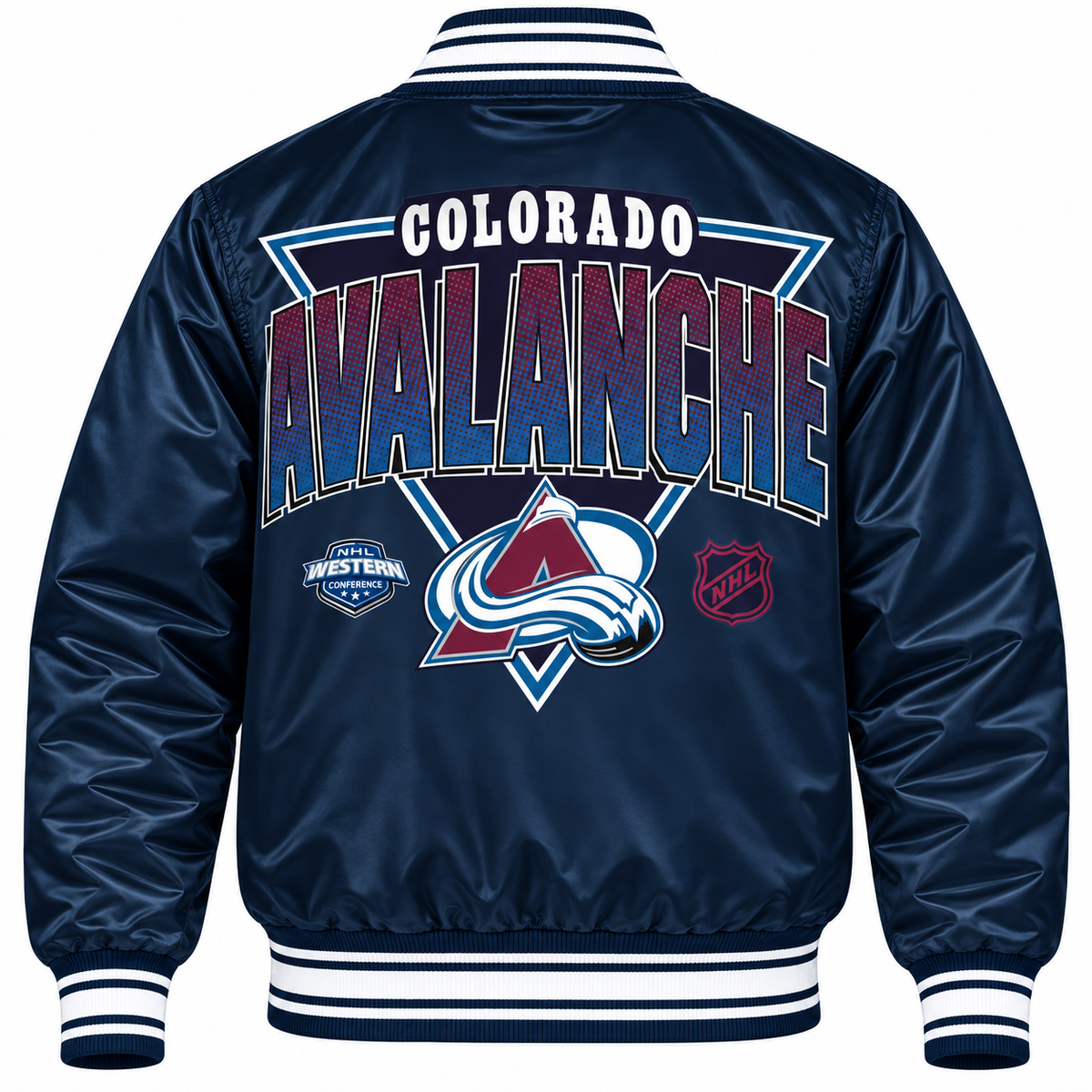 Colorado Avalanche Heavyweight Satin Jacket Main image