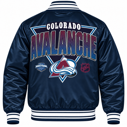 Colorado Avalanche Heavyweight Satin Jacket