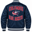 Columbus Blue Heavyweight Satin Jacket