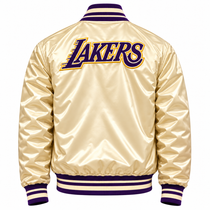 Los Angeles Lakers Retro Heavyweight Satin Jacket