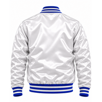Duke Blue Devils Full Snap Heavyweight Satin Jacket