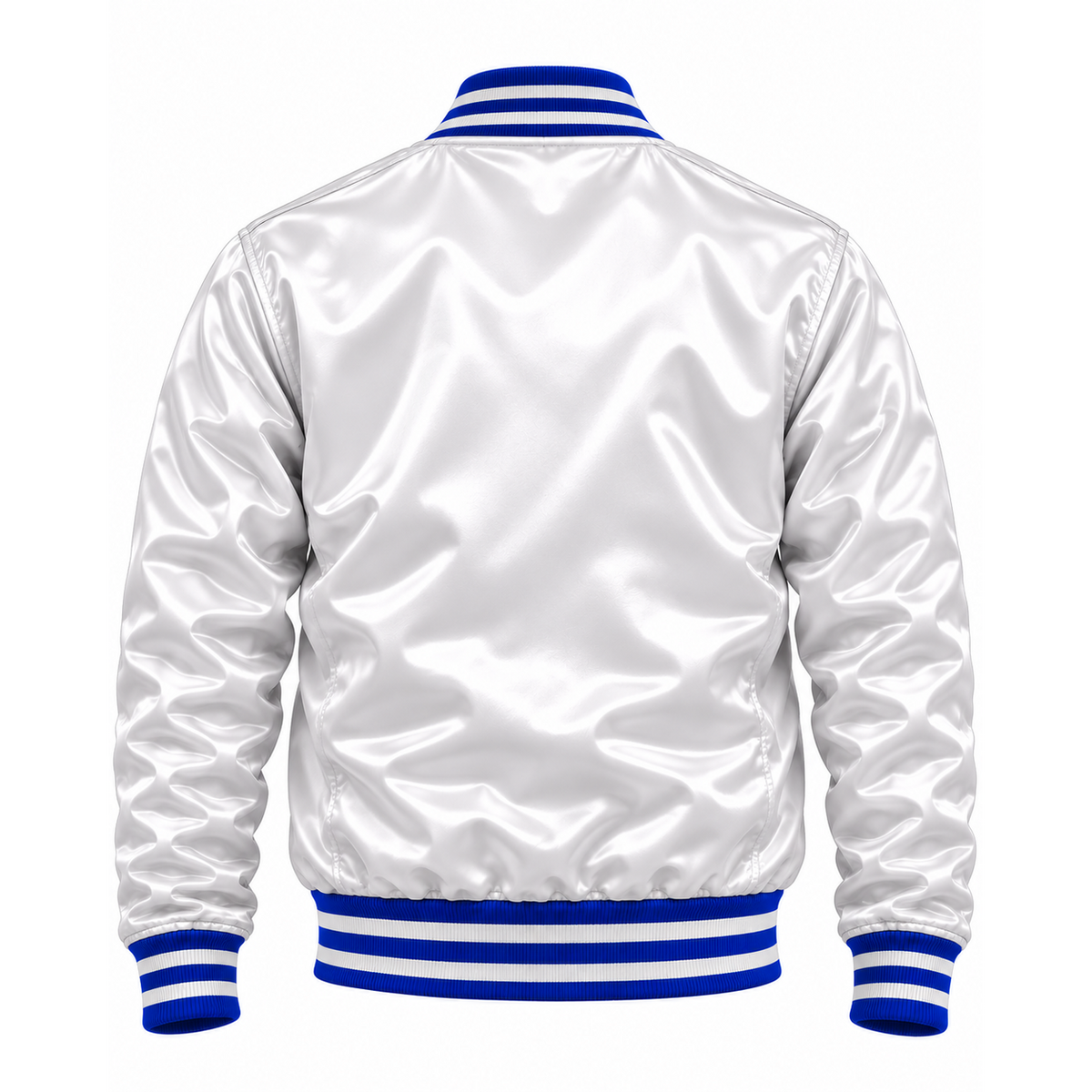 Duke Blue Devils Full Snap Heavyweight Satin Jacket