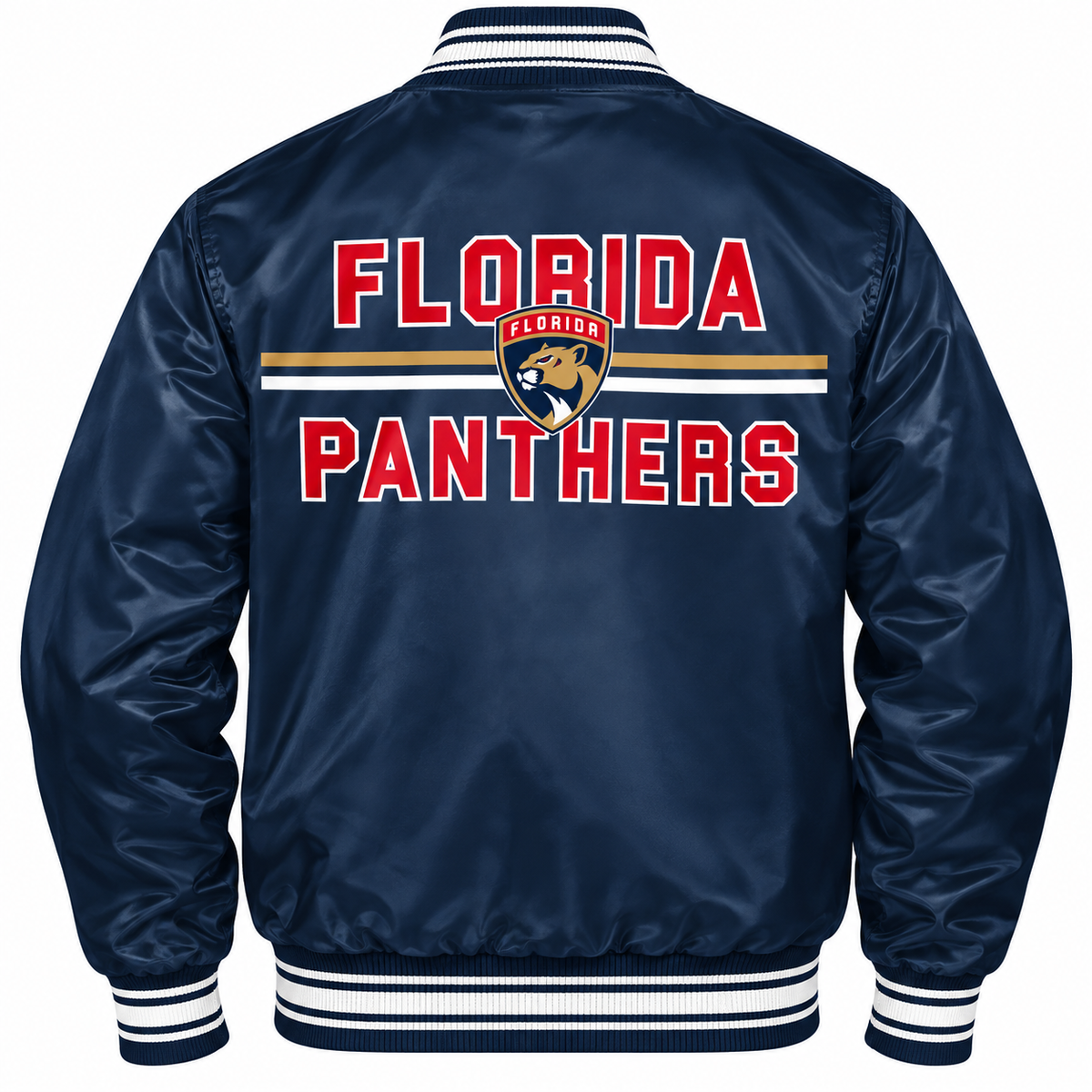 Florida Panthers Full-Snap Heavyweight Satin Jacket Main image