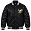 Pittsburgh Penguins Black Heavyweight Satin Jacket