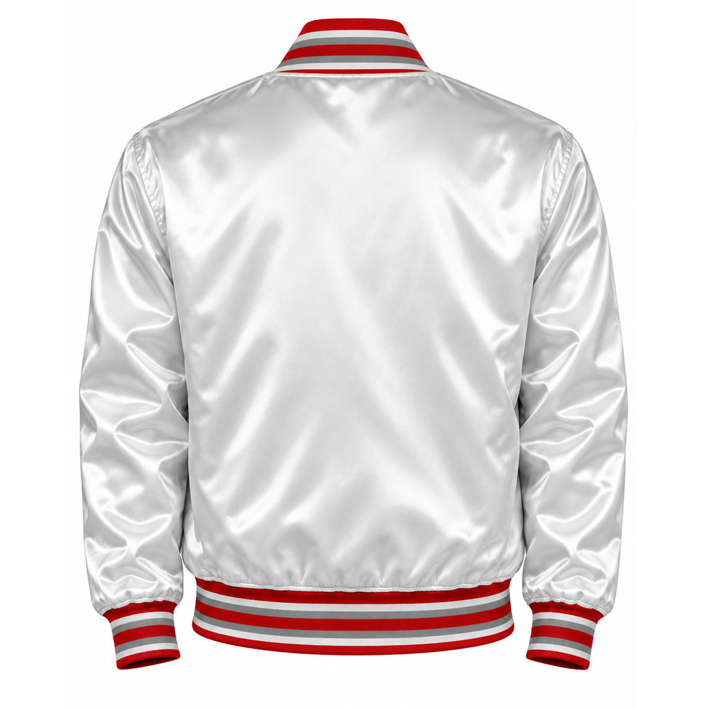 Georgia Bulldogs Full Snap Heavyweight Satin Jacket