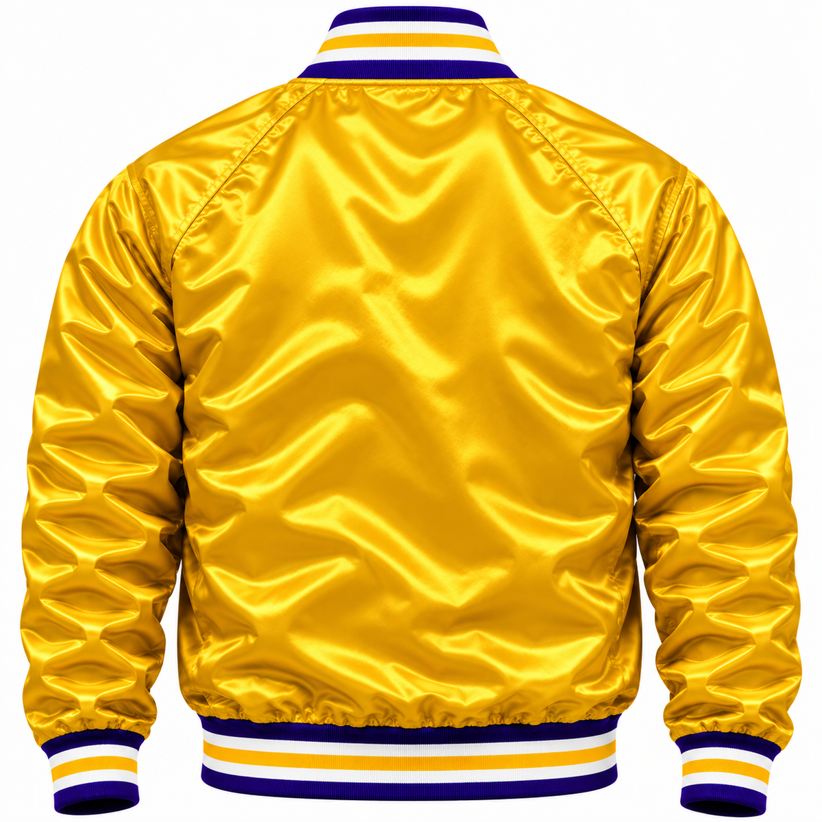 LSU Tigers Full Snap Heavyweight Satin Jacket
