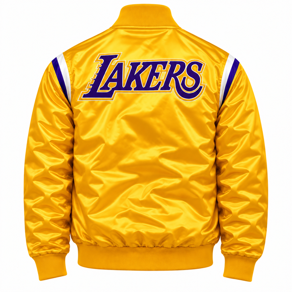 Los Angeles Lakers Vintage Heavyweight Satin Jacket