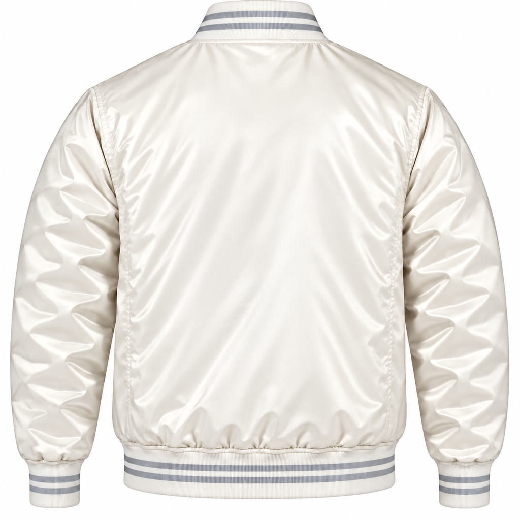 NY Mets Game Day Heavyweight Satin Jacket