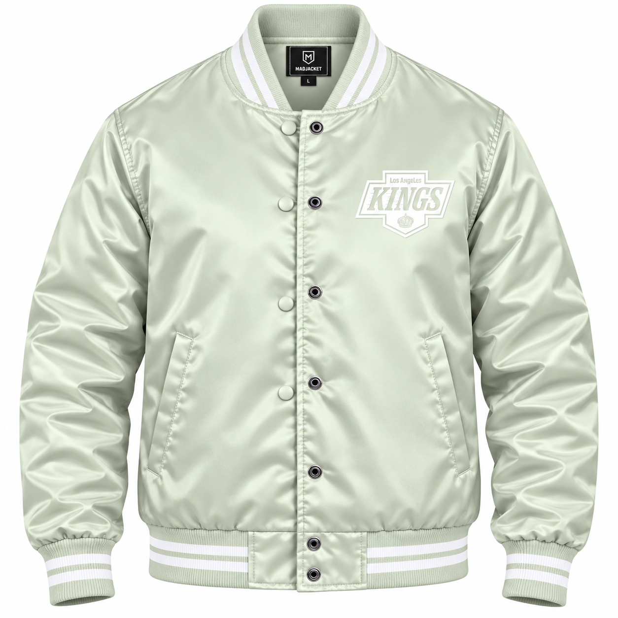 Los Angeles Kings Women Heavyweight Satin Jacket Secondary image