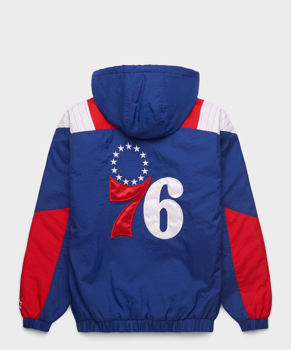 76ers Inspired Hooded Pullover Jacket