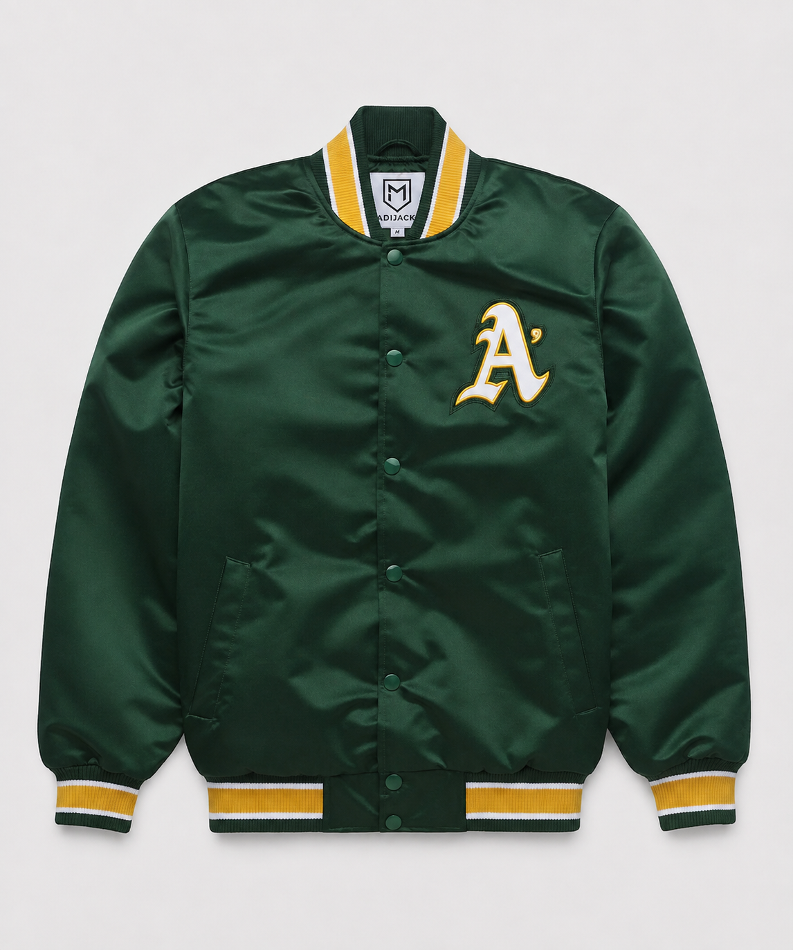 Athletics Heavyweight Satin Fan Jacket