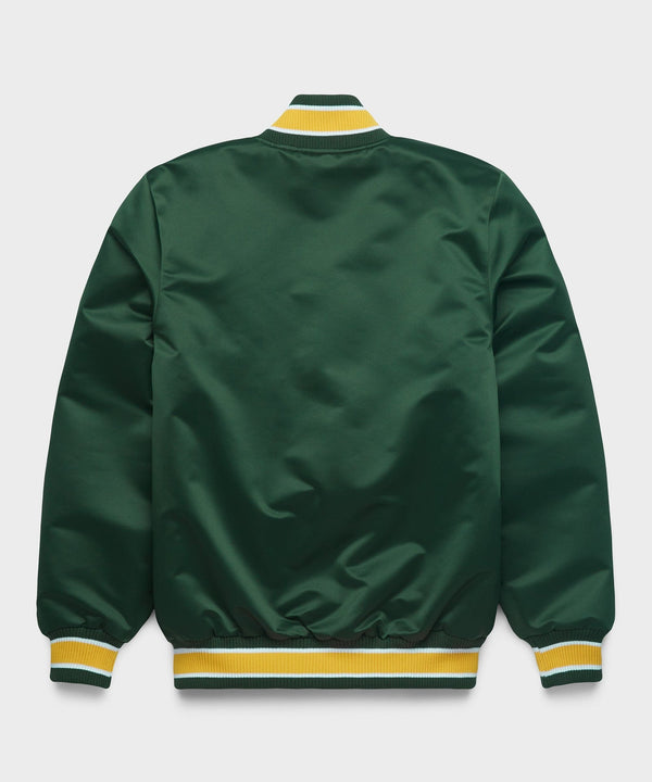 Athletics Heavyweight Satin Fan Jacket