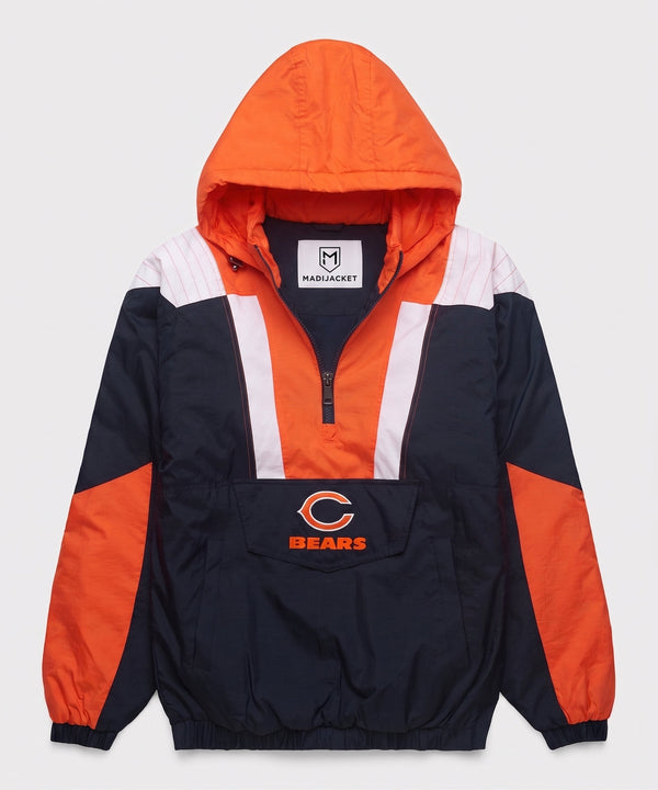 Bears Inspired Hooded Pullover Jacket