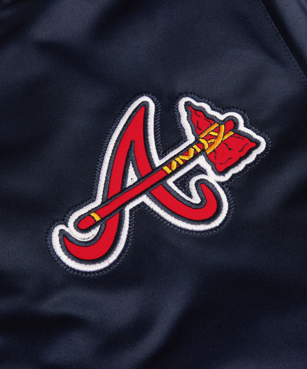 Braves Heavyweight Satin Fan Jacket