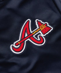 Braves Heavyweight Satin Fan Jacket