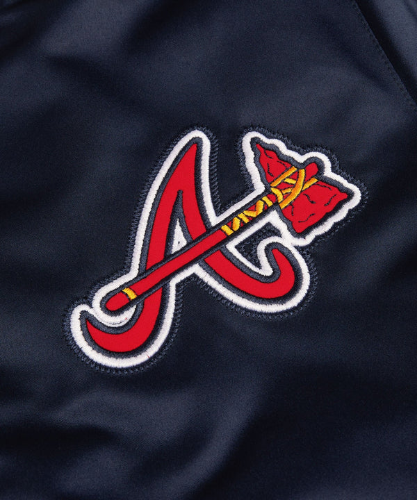Braves Heavyweight Satin Fan Jacket