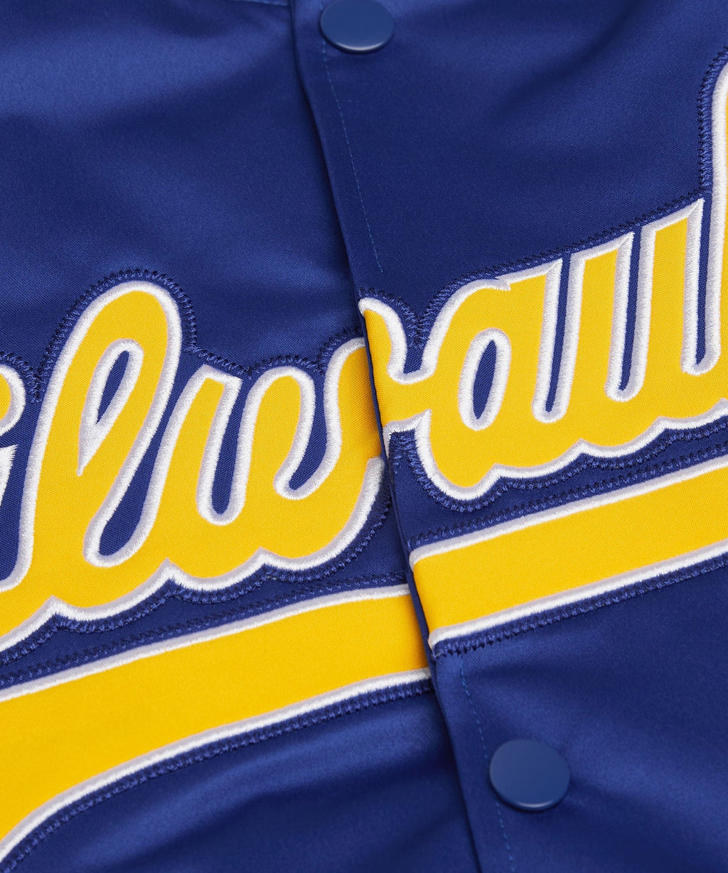 Milwaukee Brewers Heavyweight Satin Jacket