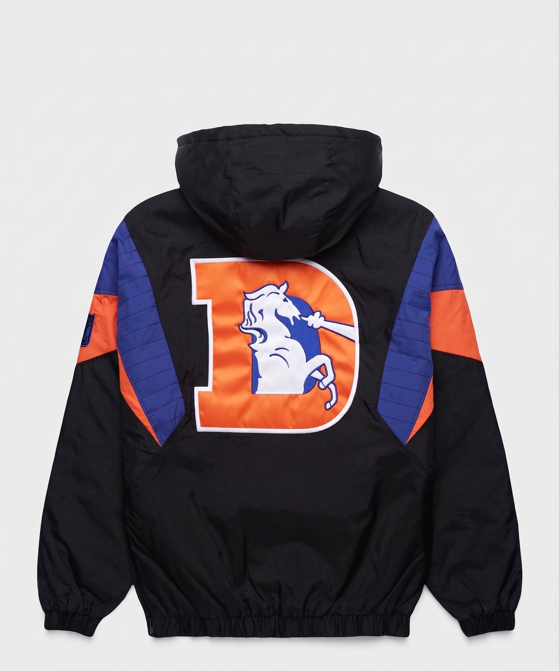 Broncos Inspired Blackout Hooded Pullover Jacket Secondary image