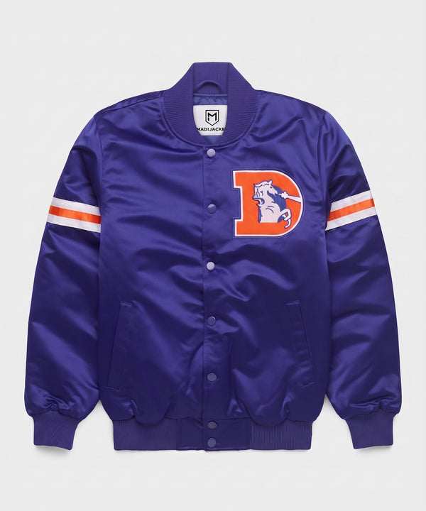 Broncos Heavyweight Satin Fan Jacket