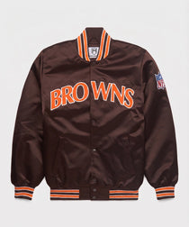 Browns Arch Heavyweight Satin Fan Jacket